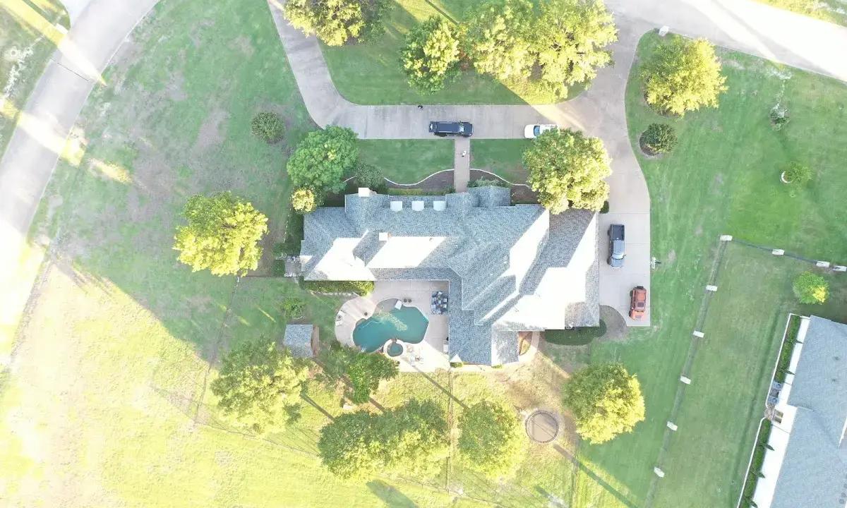 New shingle roof installation on a home in Oak Grove